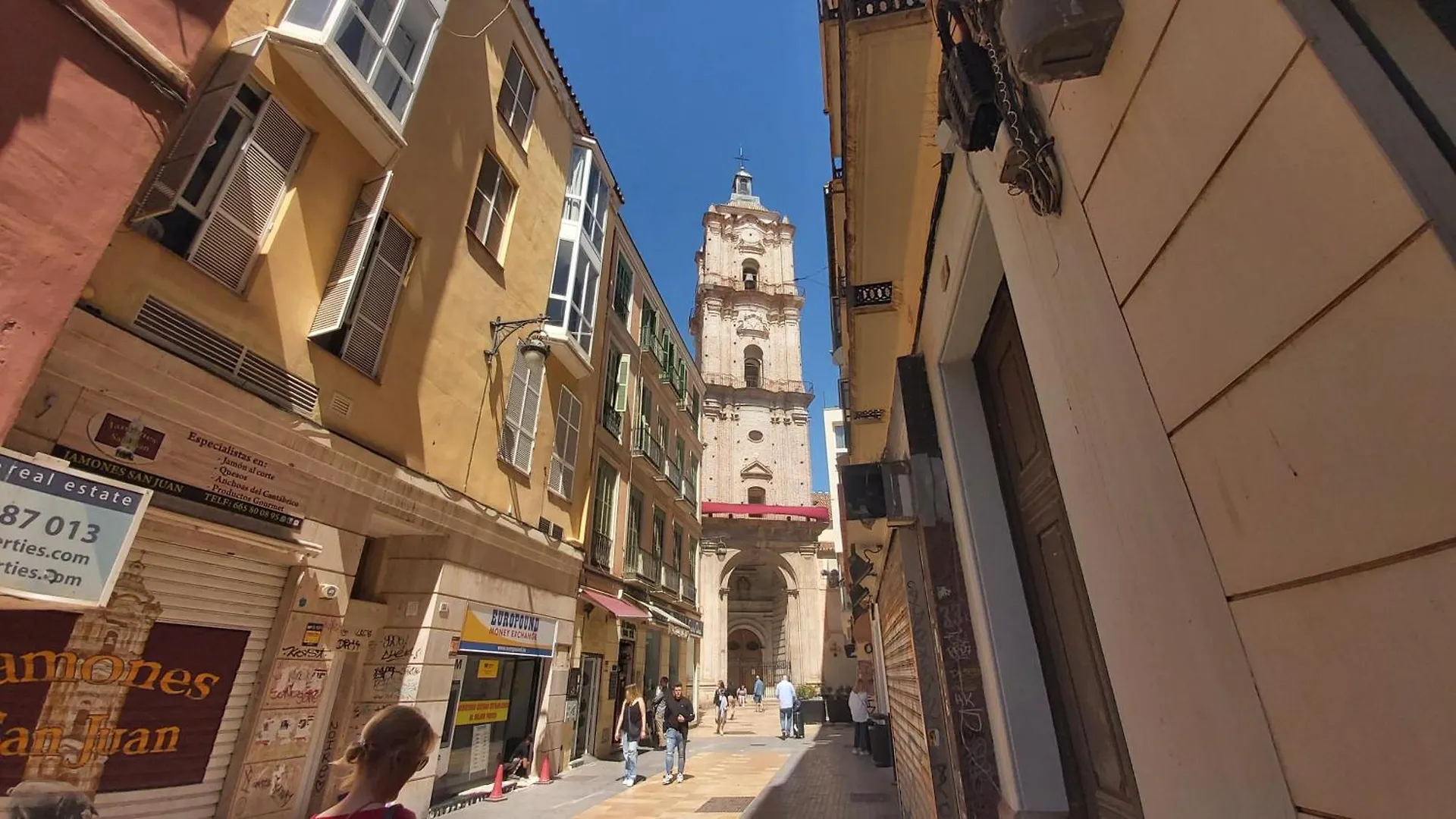 Apartment Del Parque Flats Calle Nueva Quiet Malaga Spain